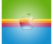 pic for apple rainbow logo 